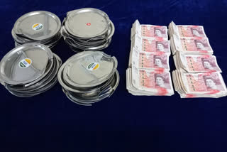 customs seized foreign currency in Chennai terminal