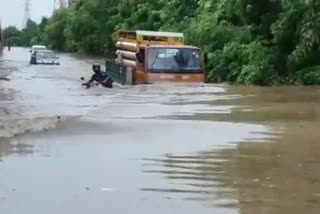 gurugram-traffic-police-alert after heavy rain