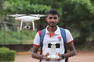 Meet the Young Boy Who Invents the Drone with the Less of Cost