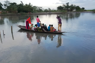 Poor condition of transportation at Kharaballi