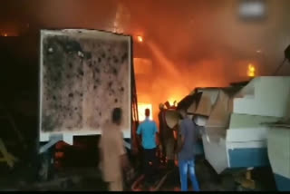 Fire breaks out at boat manufacturing unit in Puducherry