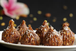 Diet-Dry fruit Modak, homemade modaks, Ganesh Chaturthi Special recipes,