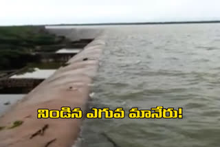 Upper Maneru Dam Fulled With Rain Water In Siricilla