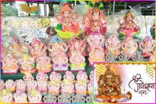Shopkeepers upset over sale of idols on the occasion of Ganesh Chaturthi in Dwarka