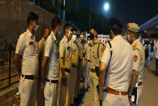 highway patrolling team briefed by dcp