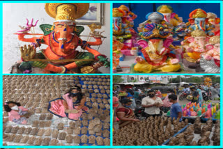 ganesh chaturthi statues in praksam district