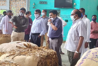 Executive Director of the Tobacco Board inspected DC Palli Tobacco Center