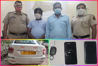 malviya nagar police arrested two mobile theft