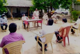 aman committee meeting on the occasion of Ganesh Chaturthi celebrations in gulbarga