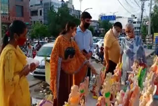 Excitement in people of Amritsar over Ganesh Chaturthi