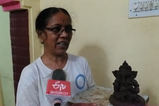 Bellary: Founder of Sthira organization calls for an eco-friendly Ganesh festival