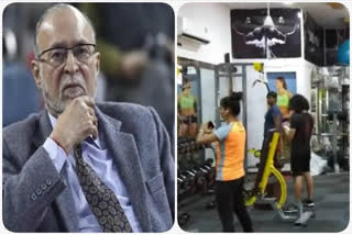 delhi gym association protest today at lg anil baijal house against decision of ddma