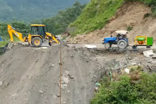 Saton to Bhatrogh road was not restored