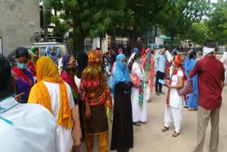 नागौर के आंगनबाड़ी कार्यकर्ता, Anganwadi workers of Nagaur