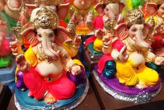 ganesh festival celebration in  vijaypur