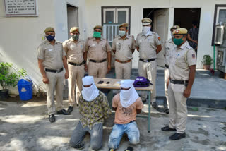 sagarpur police  arrested robbers in delhi