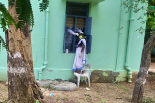 Mothkuru Hospital staff got corona positive