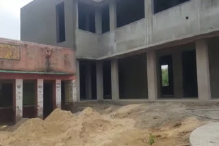 government school,  poor construction work