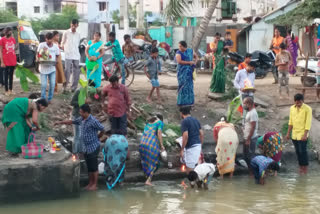 Dissolution of Ganesha statue