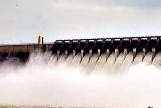 Water Discharge From Nagarjuna Sagar