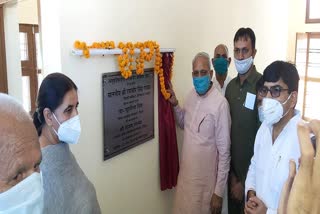 ranbir gangwa inaugurates ayush health and wellness center in kalwas village hisar