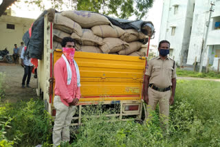 taskforce police caught pds rice in narayanapet district