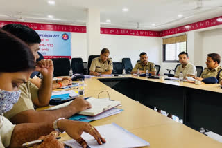 SSP Ajay Yadav took first crime meeting