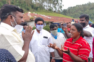 மூணாறு நிலச்சரிவில் பாதிக்கப்பட்டவர்களுக்கு தொல். திருமாவளவன் நேரில் சென்று ஆறுதல்