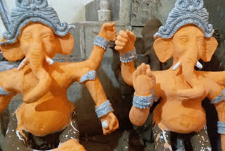 Effect of Corona period on Ganesh Chaturthi in sidhi