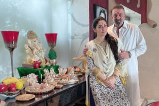 sanjay dutt shares picture and wishes fans on ganesh chaturthi