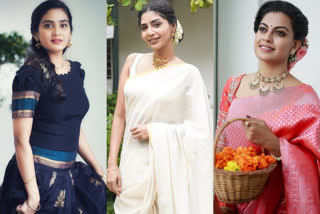 actress Onam Photoshoot Gallery  മലയാളം നടിമാര്‍  ഓണം ഫോട്ടോഷൂട്ട്  malayalam actress