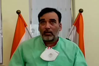 AAP leader Gopal Rai asked Center to postpone exam in support of NEET-JEE students