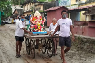 Ganesh idol immersion