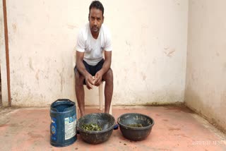 Farmers are preparing organic manure