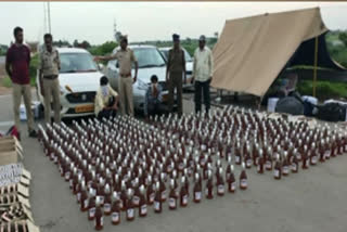 telangana liquor seized by kurnool police