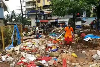 ಬೀದಿಬದಿ ವ್ಯಾಪಾರಿಗಳ  ಅಂಗಡಿ ತೆರವು