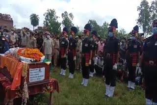 रामपुर का जवान मुकेश बाबू हुआ शहीद.