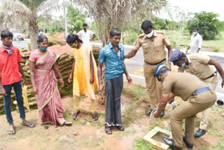 driver_suicide_attempt in cuddalore collector office