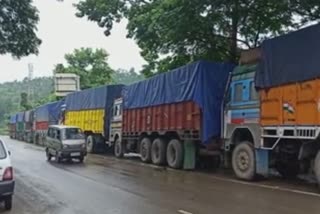 Silchar coal loaded truck seized