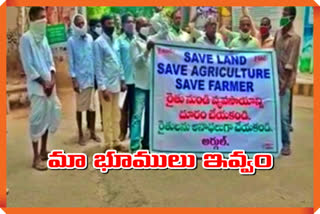 nizamabad Farmers' refusal to give up farmland for airport construction