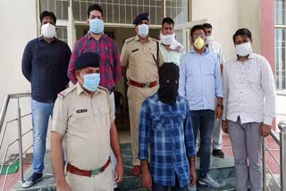 rohtak police arrested most wanted criminal