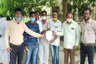 Employment demonstration, Employment in cement factory