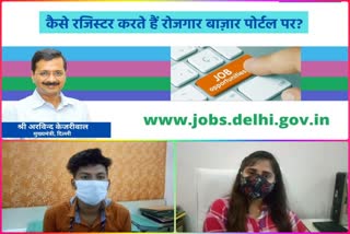 Opinion of youth on Delhi job portal