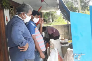 ration rice caught at house in west godavari district