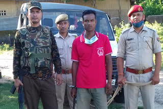 Manja police apprehended a rape accused
