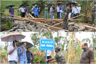 ആനയിറങ്കല്‍  കയ്യേറ്റഭൂമി തിരിച്ച് പിടിച്ച് റവന്യൂ വകുപ്പ്  റവന്യൂ വകുപ്പ്  Revenue Department  encroached land  Anayirankal reservoir