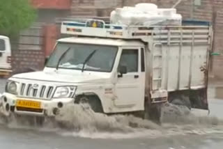 Rain in Barmer, बाड़मेर न्यूज़