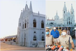 devotees not allowed to enter velankanni says Nagapattinam SP