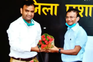 Newly appointed Deputy Commissioner of Nuh Dhirendra Kharagta took charge