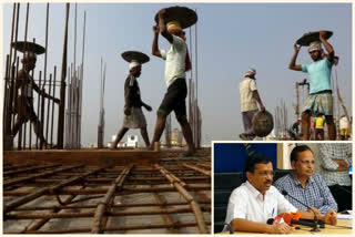 construction worker trouble due to registration website stop working in delhi